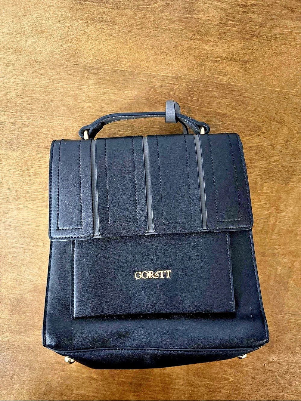 Gorétt Black Backpack